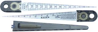 Metric Taper Gage & Rule In One 1 ~ 15 mm 700ac